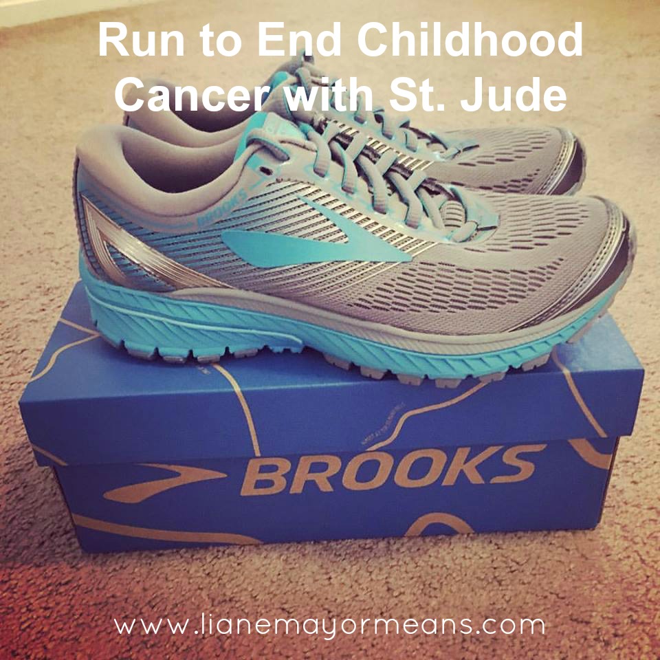 Run to End Childhood Cancer with St. Jude Liane Mayor-Means